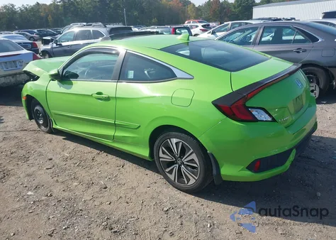 2017 Honda Civic Ex-L z USA, uszkodzony, nr VIN 2HGFC3B78HH352944